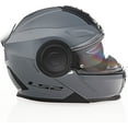 thumbnail image 6 of LS2 Helmets Horizon Solid Modular Shield Motorcycle Helmet - Gloss Gray (XL), 6 of 7