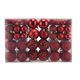 thumbnail image 1 of Lot de 100 boules de Noël incassables à suspendre pour décoration de sapin de Noël, rouge, 1 of 4