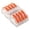 Hot Pink, variant on Conductor Compact Connectors Lever Connectors Orange Electrical Wire Terminals For Any Circuit Splices 28 12 AWG 2 In 2 Out