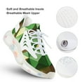 thumbnail image 3 of Green Gold Diamond Modern Art Walking Shoes for Men Woman Lightweight Tennis Fashion Elastic Sports Shoes Cushion Basketball Shoes, 3 of 7