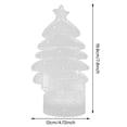 thumbnail image 3 of Lámpara de regalo con luz nocturna alimentada por USB con decoraciones acrílicas en 3D. Bonitos diseños de árboles de Navidad, ciervos y norias. Ideal para Navidad y cumpleaños., 3 of 4