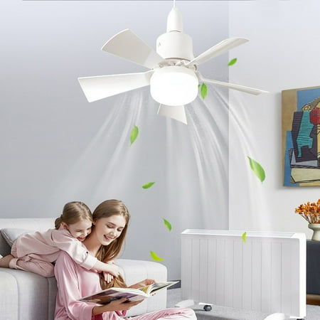 

Light With Fan With Remote Ceiling Fan With Light Thin Fan Light Ceiling Light Hidden Electric Fan Universal Joint Lamp Holder Family Summer Gift Bedroom Living Room Ceiling Light