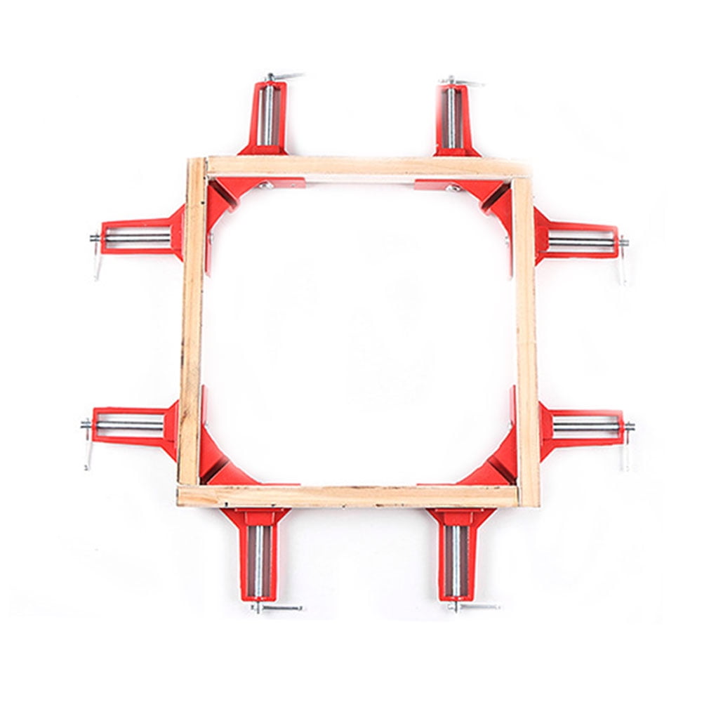 Useful 90 Degree Right Angle Clamp 95mm Reinforced Fixed Picture Frame Clip DIY Glass Clamp Woodworking Hand Tool Useful 90 Degree Right Angle Clamp 95mm Reinforced Fixed Picture Frame Clip DIY Glass Clamp Woodworking Hand Tool