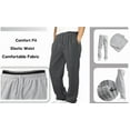 thumbnail image 4 of Mens Tall Sweatpants Mens Wide Leg Sweatpants Men's Baggy Sweatpants Wide Leg Lounge Sweat Pants with Pockets, 4 of 9