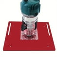 thumbnail image 4 of MOMOJIA Router Table Insert Plate Aluminum Router Table Plate Trimming Machine Flip, 4 of 8