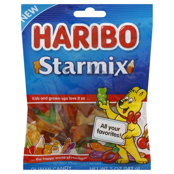 Haribo Starmix Gummi Candies, 5 Oz.