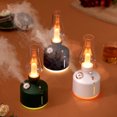 thumbnail image 2 of Billuyoard Humidificador de aire de 280ML, lámpara de queroseno Retro recargable por USB con luz LED, difusor de aromaterapia, generador de niebla Humidificadores Negro Billuyoard HA008670-02B, 2 of 6