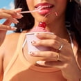 thumbnail image 3 of Kiss Impress Press On Nails French, ‘Coast’, Red and White, Medium Almond, 30 Count, 3 of 11