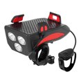 thumbnail image 3 of Faro LED 4 en 1 para bicicleta con soporte para teléfono para bicicleta de montaña bocina banco de energía JShteea Accesorios para bicicletas, 3 of 9