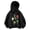 0#$-Black1346, variant on Hiijoy Girls Casual Cute Hoodie Cozy Loose Fit Pullover Long Sleeve Sweatshirt, Black, Sizes 3-10
