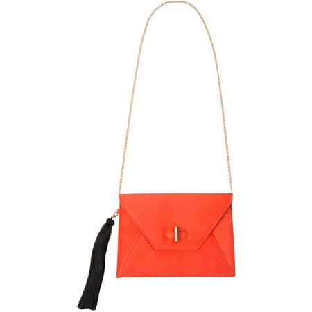 H2z Handbags Blue Cross Body With Gold Chain Flat Oversize Clutch Purse