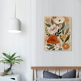 thumbnail image 4 of Acheng Boho Flower Abstract Art Flower Market Wall Canvas Mid Century Wall Art Flower Colorful Pictures Colorful Plant Poster Minimalist Flower Market Print Abstract Floral Artwork Decor 16x20 in, 4 of 5
