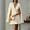 Apricot, variant on Women's Cape Blazer Dress Elegant Solid Double-Breasted V-Neck Long Sleeve for Formal Banquet Outfit