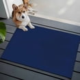 thumbnail image 4 of Navy Blue Area Rugs 2x3 for Living Room, Farmhouse Solid Navy Blue Color Modern Art Non Slip Washable Rug Runner, Low Pile Indoor Floor Carpet Mat Bathroom Rugs for Bedroom, Kids Room, 4 of 9