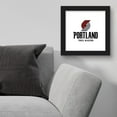 thumbnail image 4 of Gallery Pops NBA Portland Trail Blazers - Global Logo Wall Art, Black Framed Version, 12" x 12", 4 of 5