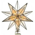 thumbnail image 5 of Kurt Adler 10-Light 15-Point Star Capiz Treetop, 5 of 7