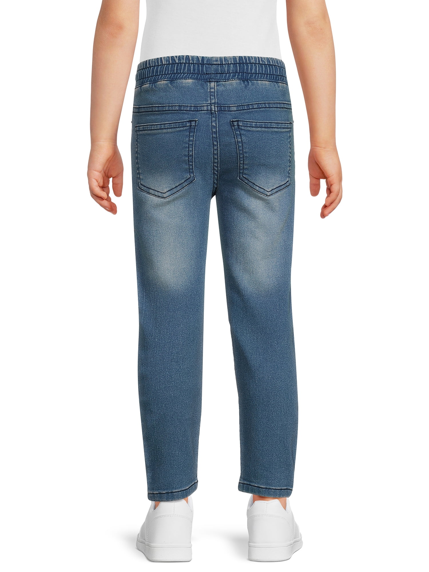 Hollywood Boys Slim Fit Knit Denim Jeans, Sizes 4-18