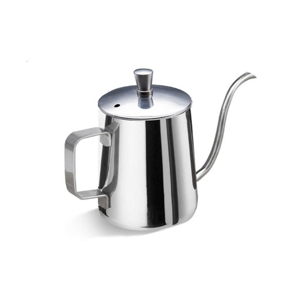 lanema Easy to use Coffee Maker Long Narrow Spouts Kettles Manuals Coffee Pots with Lid