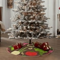 thumbnail image 6 of Kll Cartoon Vegetables Christmas Tree Skirt 48",Party Decorations Farmhouse For Christmas Decorations Holiday Party, 6 of 8