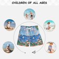 thumbnail image 6 of FORMRS Boys Swim Trunks Quick Dry Mesh Liner Boardshorts Sizes XS-XL, Sea Window, 6 of 7