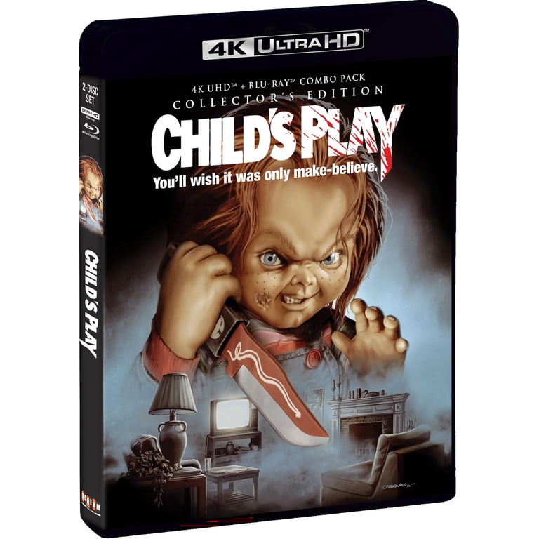 Scream Factory Child's Play Movie, 4K Ultra HD, Horror Genre