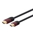 thumbnail image 1 of Monoprice HDMI High Speed Active Cable - 100 Feet - Black, 4K 60Hz, HDR, 18Gbps, 26AWG, YUV, 4:4:4, CL2 - Cabernet Ultra Active Series Monoprice NA, 1 of 6