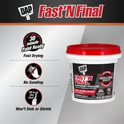 جص حشو خفيف الوزن أبيض اللون من DAP Fast N Final، 8 أونصة
