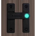 thumbnail image 3 of Cerradura para puerta corrediza, pestillo para puerta de granero, hebilla con gancho y ojo, cerradura para puerta de valla de madera, 3 of 5