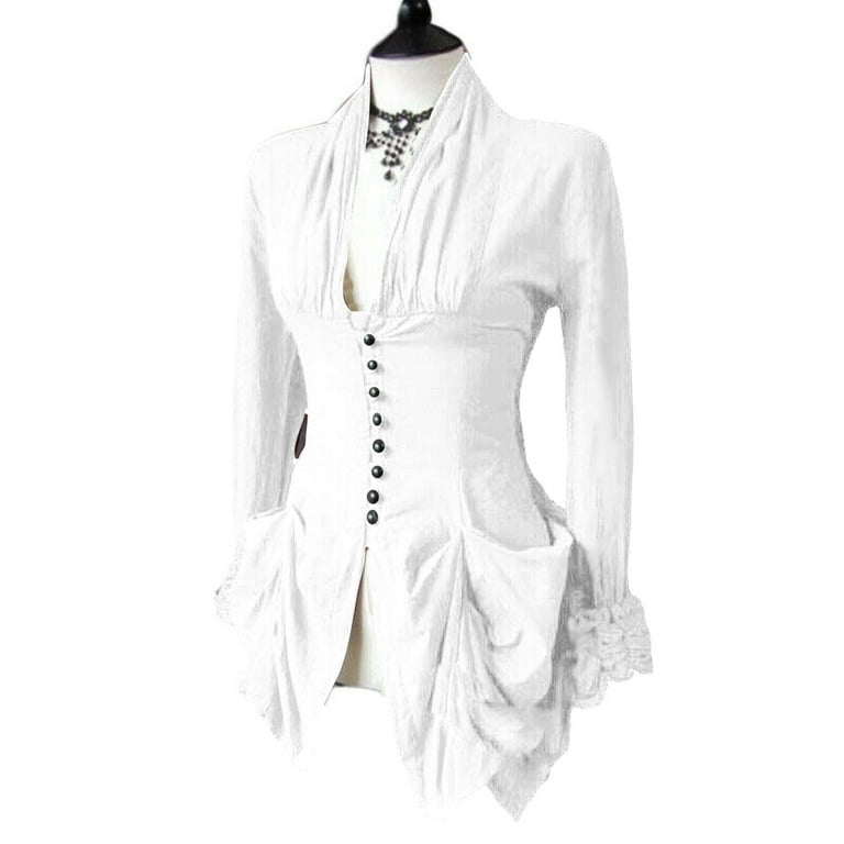 Women Vintage Tailcoat Jacket Steampunk Jacket Women