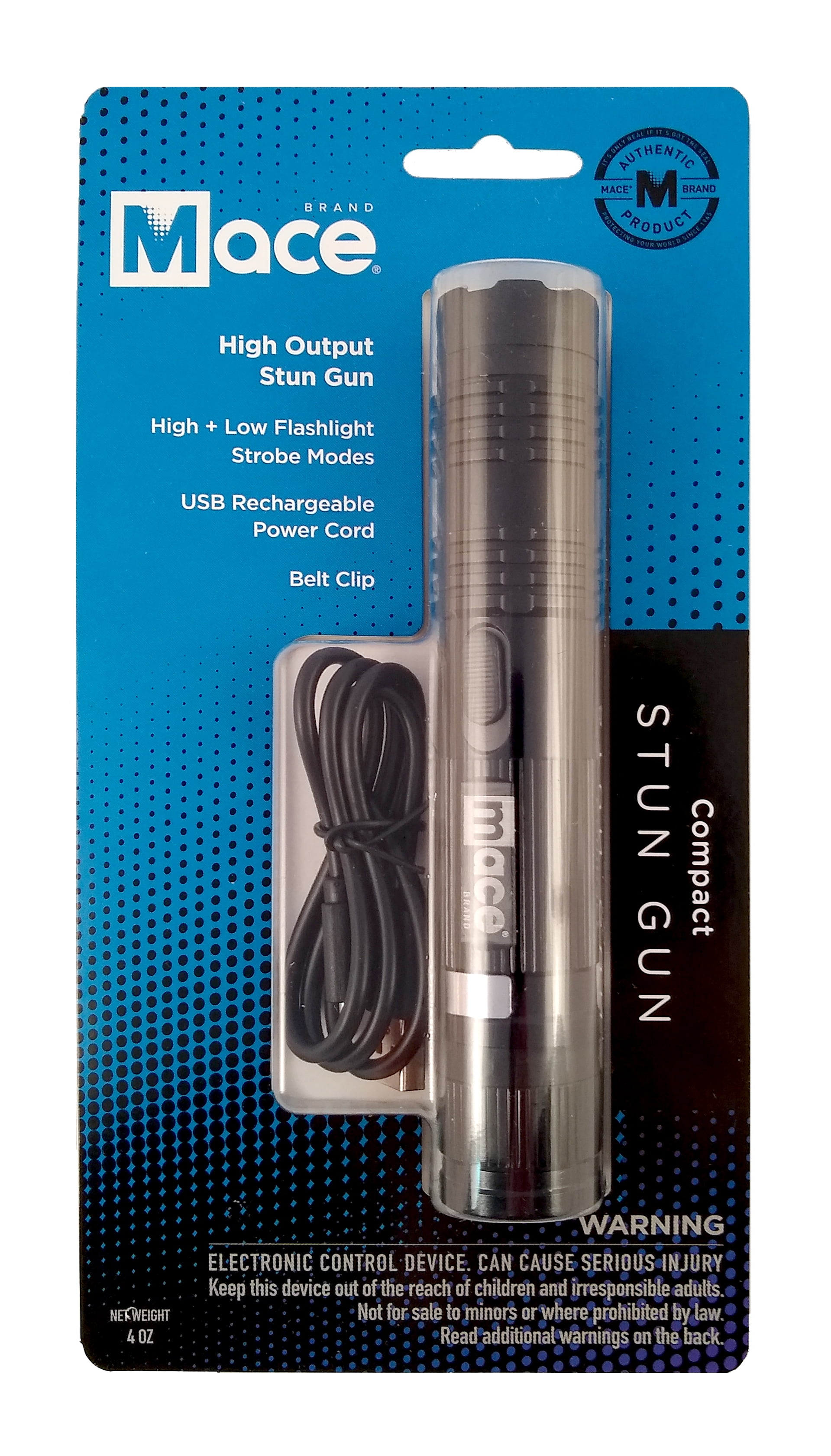 Mace Brand Mini Stun Gun and Flashlight AllinOne Walmart Inventory