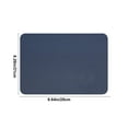 thumbnail image 3 of Dvruxg Premium Leather Mouse Pad, Water-Resistant Office Accessory, Sleek Mouse Mat for Accurate Tracking, Multifunctional Work and Gaming Pad, 3 of 5