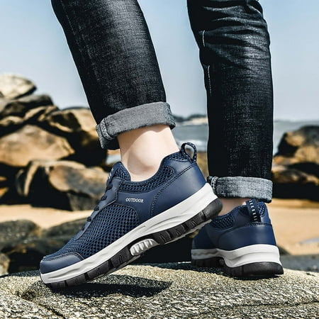 

Gubotare Men S Shoes Men s Tanjun Sneakers Breathable Textile Uppers and Comfortable Lightweight Cushioning Blue 9