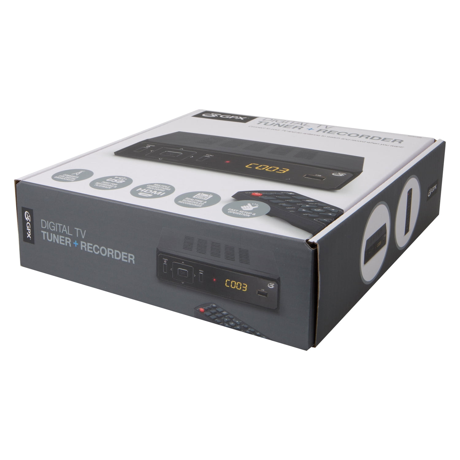 Digital TV Tuner and Recorder, TVRT149BPT