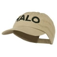 thumbnail image 2 of HALO Embroidered Low Profile Washed Cap - Khaki OSFM, 2 of 5