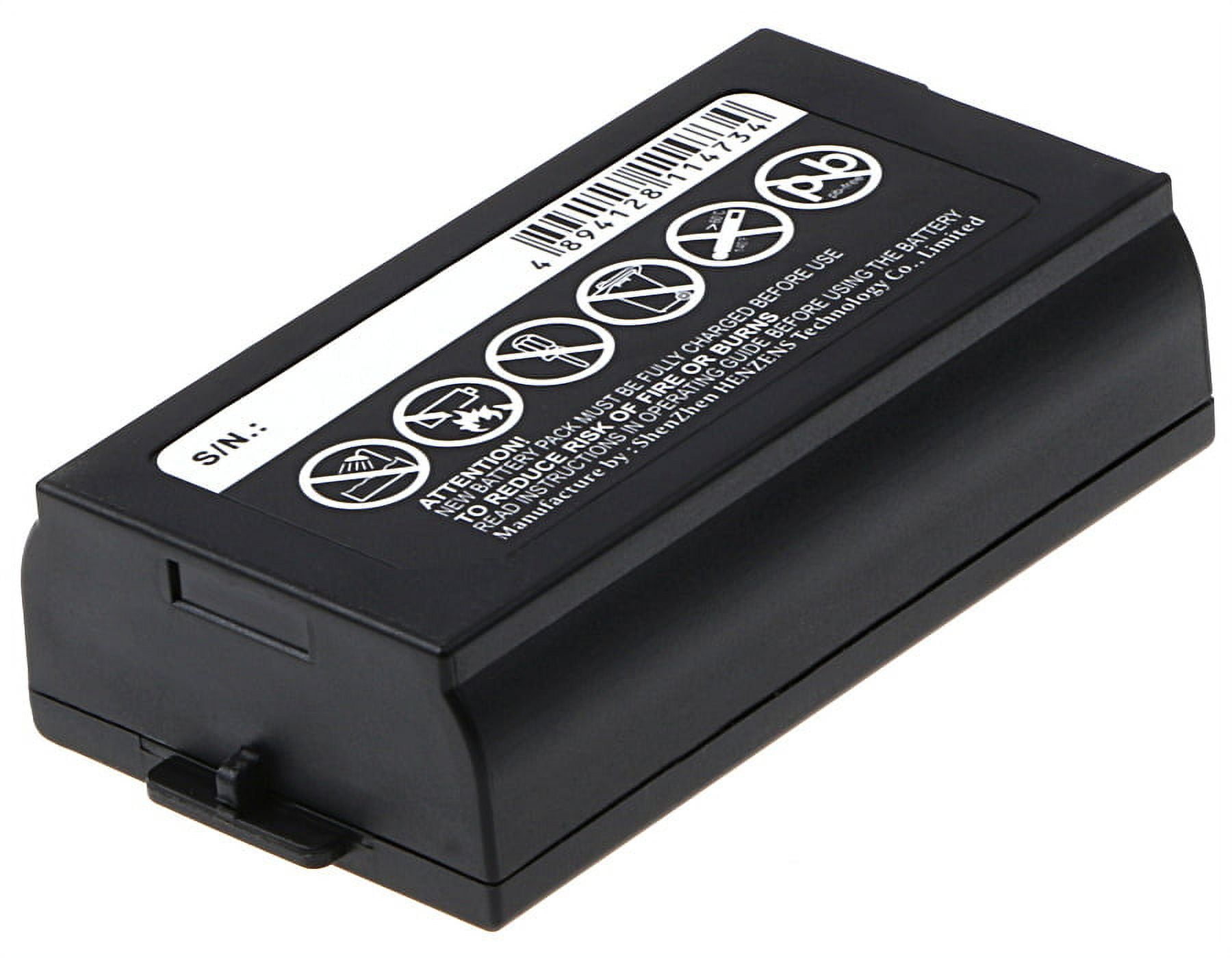 Replacement Battery for Brother PT-E300,PT-E500,PT-E550W,PT-H300,PT-H300LI,PT-H500LI,P-touch H300/LI,PT-P750W,PN:BA-E001/PJ7,2600mAh