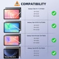 thumbnail image 2 of Protector de Pantalla de Vidrio Templado MoKo para Samsung Galaxy Tab S11/S10 Lite/Tab S10 FE/S9 FE 5G/S9, 2 of 9