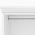 thumbnail image 4 of Bestar Versatile 61"W Engineered Wood Closet Organizer System in White, 4 of 14