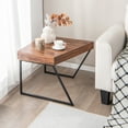 thumbnail image 4 of Costway Table Gigogne Moderne Ensemble de 2 Tables d'Appoint Empilables pour Salon, 4 of 10