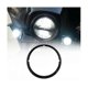 thumbnail image 2 of Embellecedor de faro, marco de faro, cubierta de lámpara, carcasa de lámpara, accesorios para motocicleta, negro, 2 of 5