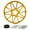 Gold, variant on Tarazon Front Rear Belt Gear Drive Pulley Flat Fork for Sur-Ron LB LBX Segway X260 X160