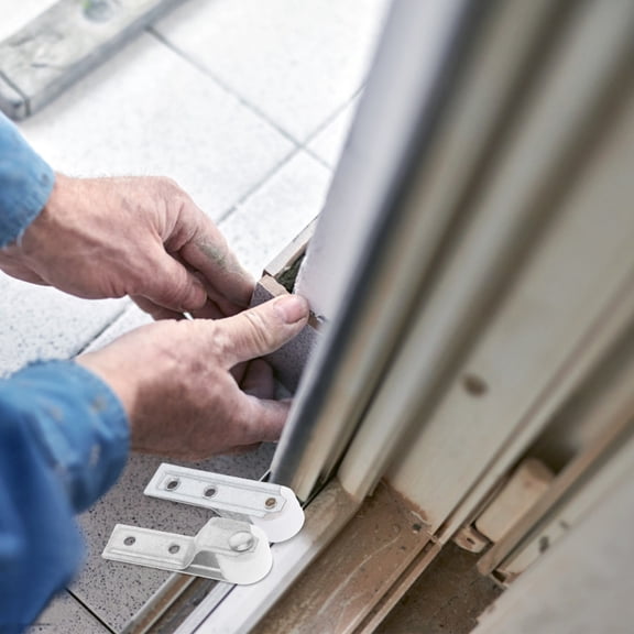 Milisten 2-Pack Sliding Door Guide Wheels, Metal Rollers for Smooth, Quiet in Residential Doors