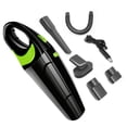 thumbnail image 1 of Injueey Mini aspiradora de mano para coche, inalámbrica, portátil, recargable por USB, para mojado/seco Electrodomésticos negro Injueey JJ16997-01B, 1 of 6