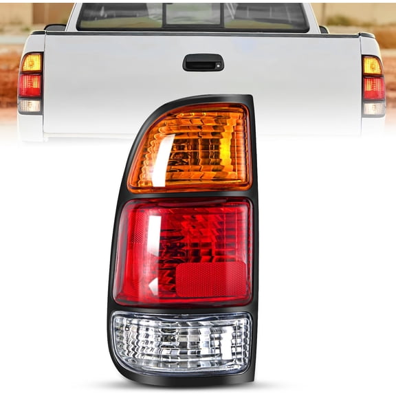 Nilight Taillight Assembly Compatible with 2000 2001 2002 2003 2004 2005 2006 Toyota Tundra Tail Light OE Style Rear Lamp Replacement Left Driver Side