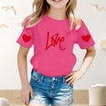 thumbnail image 2 of MUXiin Boys Valentine Shirt Valentine's Day Graphic for Boys And Girls Cool Casual Tees With Print Designs Comfortable Kids Shirts Valentines Day Gifts for Kids, 2 of 4