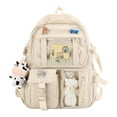 thumbnail image 1 of mochila de Moda Mujer mochila Bolsa de trabajo de viaje Bolsillos laterales Impermeable Regalo para computadora portátil Baoblaze lindas mochilas, 1 of 8