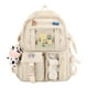 thumbnail image 1 of Linda mochila para mujer, mochila escolar, bolsa de trabajo de viaje, portátil informal, resistente al agua, regalo para mujer, mochilas blanco Salvador lindas mochilas, 1 of 8