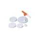 thumbnail image 4 of San Jamar Mega bomba y kit de bomba de salsa de plástico, 6 piezas, blanco, 12 x 12 x 6 pulgadas; 7,05 onzas, 4 of 5