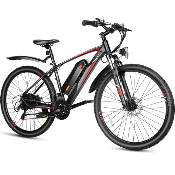 Gocio 27.5" Electric Bike for Adults, Peak 1000W Motor E-Mountain Bicycles, 22Mph Ebike, 48V 10.4Ah Removable Battery, 21-Speed Shimano, UL2849 Certified
