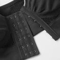 thumbnail image 6 of Wdfiry Sports Bras for Women Plus Size Front Closure Wireless Bras Comfortable Push Up Mesh Breathable Bras, 6 of 7