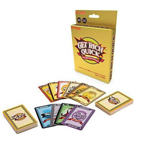 Games - Pressman Toy - Get Rich Quick New 3607-12